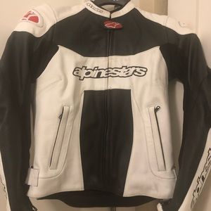 Alpinestars ladies leather motorcycle jacket